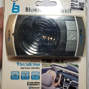 True Blue BLUETOOTH CARKIT 9 HRS TALK TIME TB-250-CK SEALED NEW